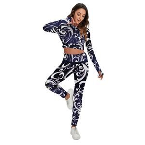iamfullbreedcustom Print Women's Sport Set With Backless Top And Leggings